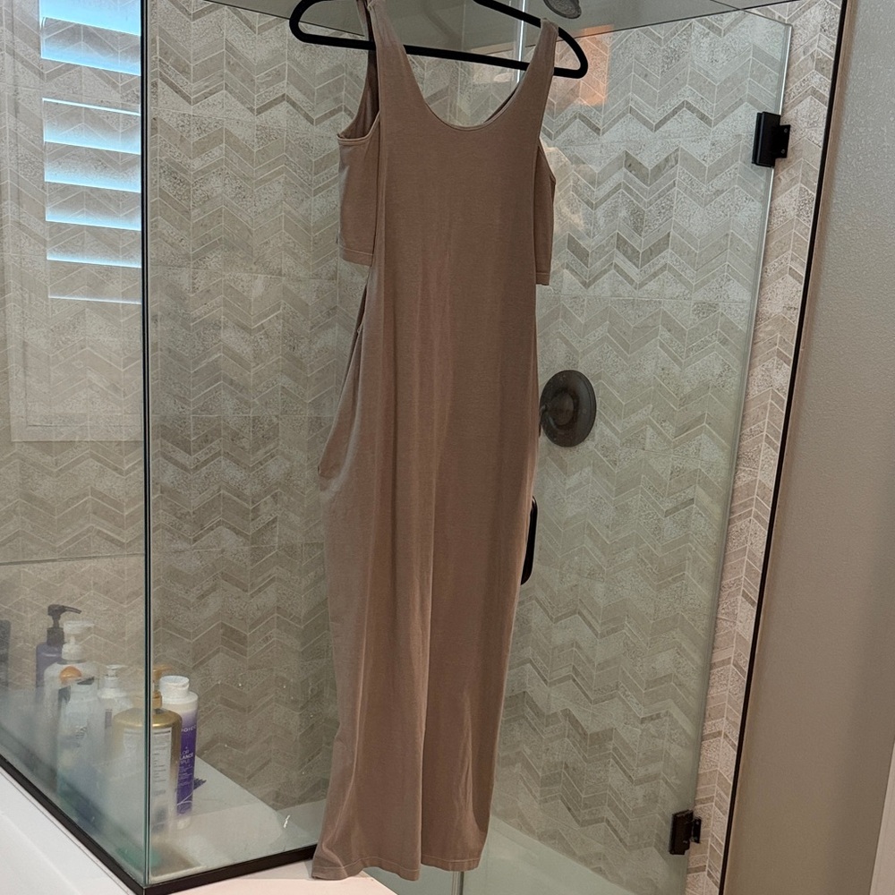 FP Movement by Free People Backless Dress in Brown